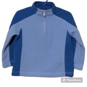 Children’s Place Fleece Sweatshirt Pullover 3/4 Zip Closure Girls Size 3T 36 MOS